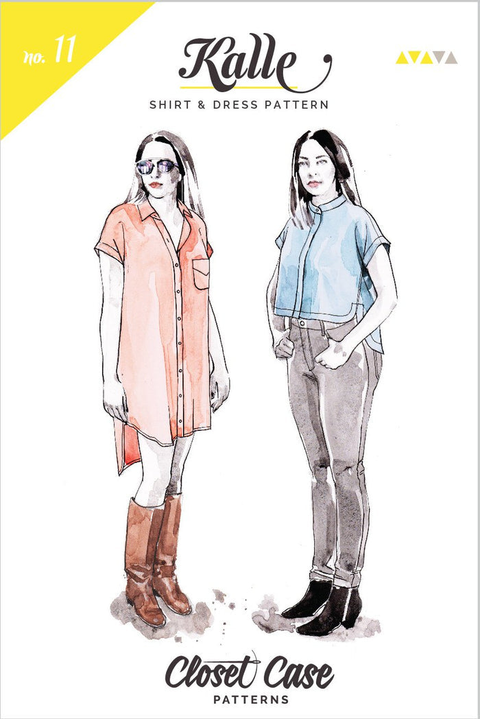 Kalle Shirt & Shirtdress Pattern
