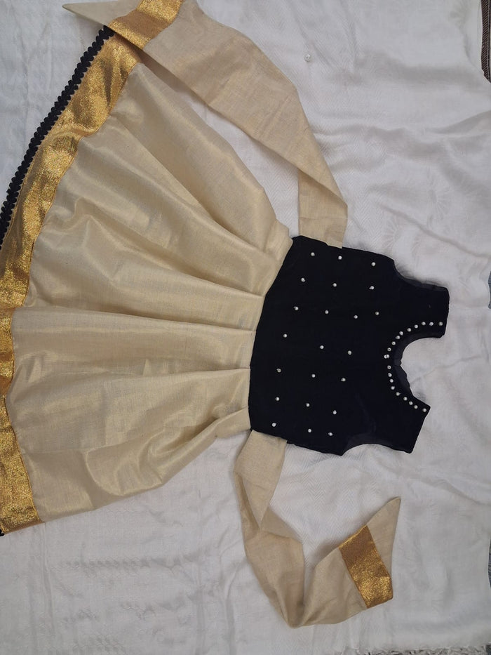 Kerela Style Lehenga Choli for Kids