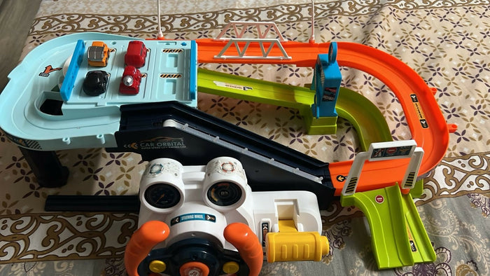 KIDOLOGY toy train game for kids—durable, safe, and perfect for creative indoor play.
