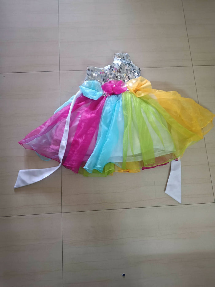 Kids dress - Frilled frock - PyaraBaby