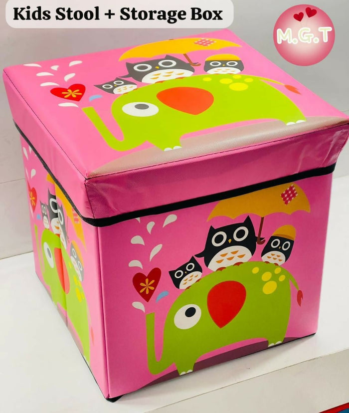 KIDS Portable Stool + Storage Box – Smart & Multi-Functional Seating Solution