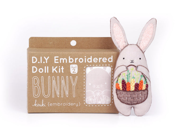 Kiriki Press DIY Embroidered Doll Kit