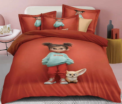 KNIT  STORY  7D Bedsheet