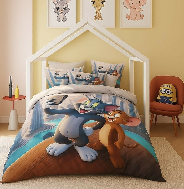 KNIT  STORY  7D Bedsheet