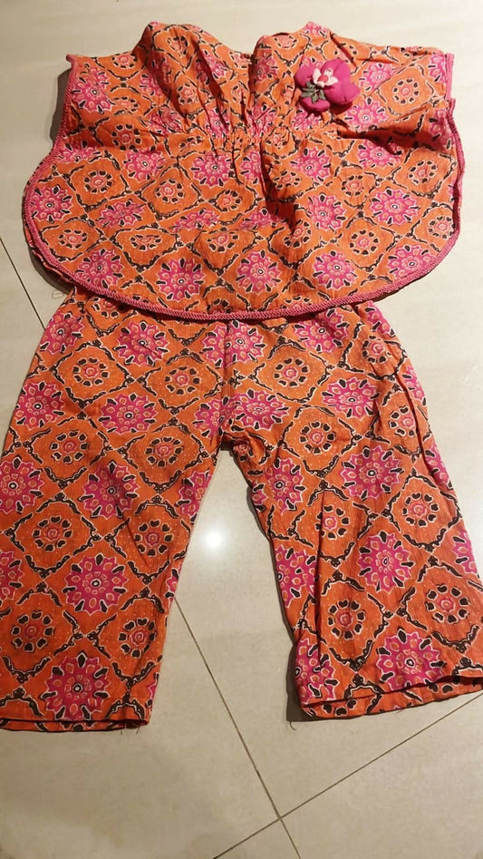 Dress your baby girl in style with our Kurta and Pant Set, offering comfort and elegance for every occasion.