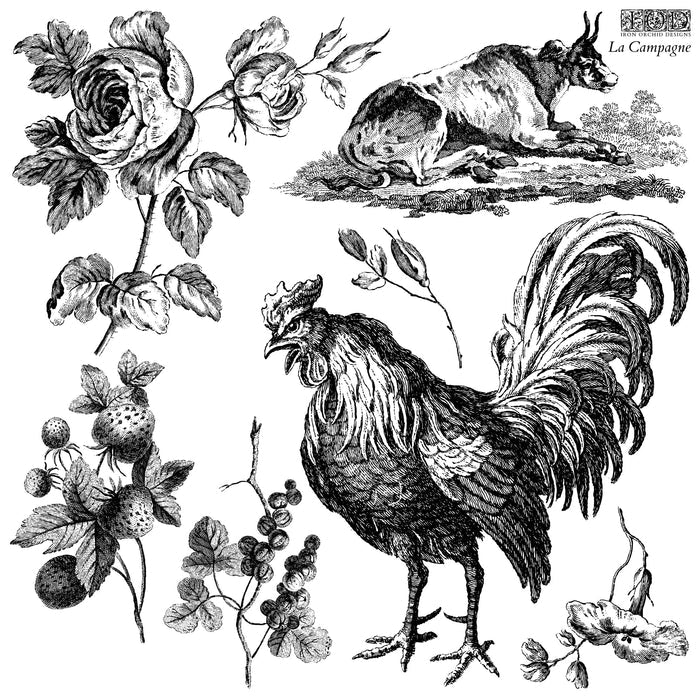 La Campagne 12×12 IOD STAMP™