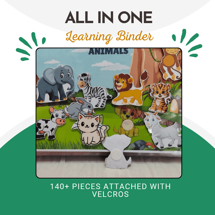 LEARNING BUNCH All in One Busy Binder Book