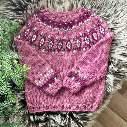 Linlo Junior - Knitted Sweater Pattern