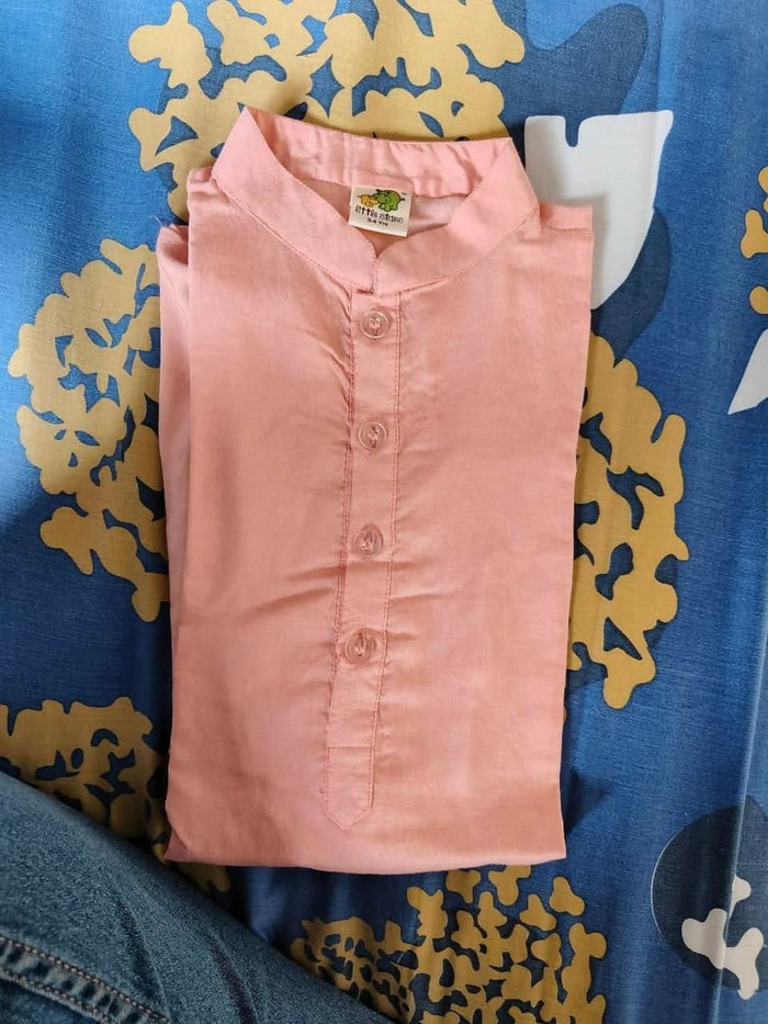 Celebrate special moments with the LITTLE STARS Kurta Pajama and Jacket set, offering style, comfort, and traditional charm for your baby!