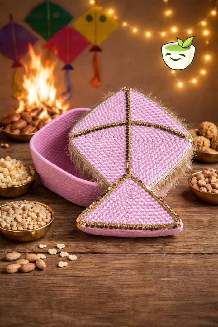 Lohri / Makar Sakranti Jute Basket