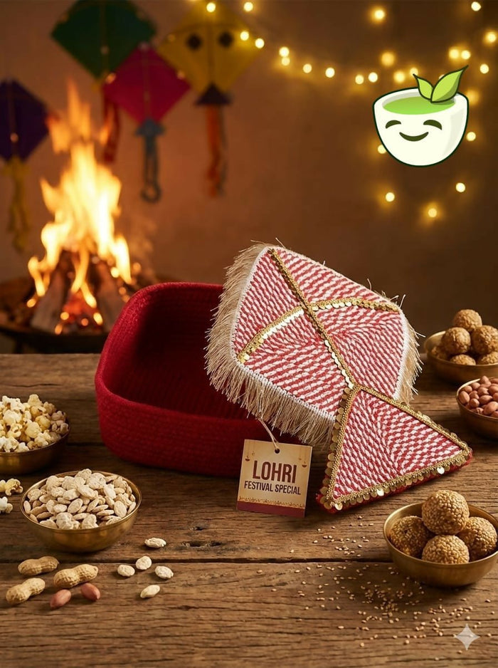 Lohri / Makar Sakranti Jute Basket