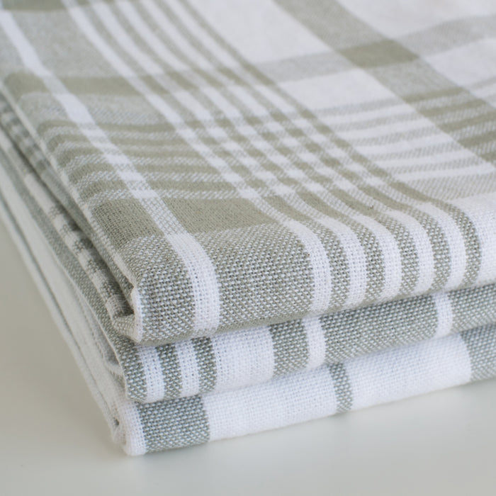 London Gray Jumbo Dishtowels Set of 3