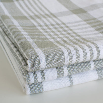 London Gray Jumbo Dishtowels Set of 3