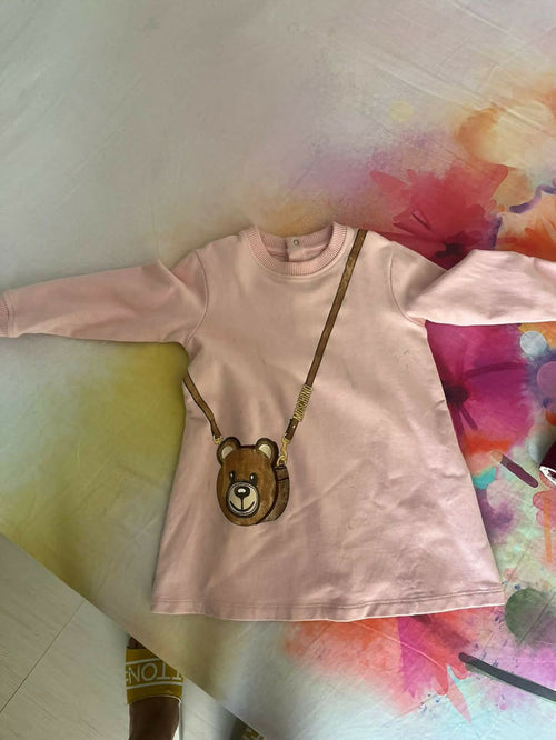 Love Moschino Dress for Baby Girl: Designer Elegance and Comfort for Your Little One