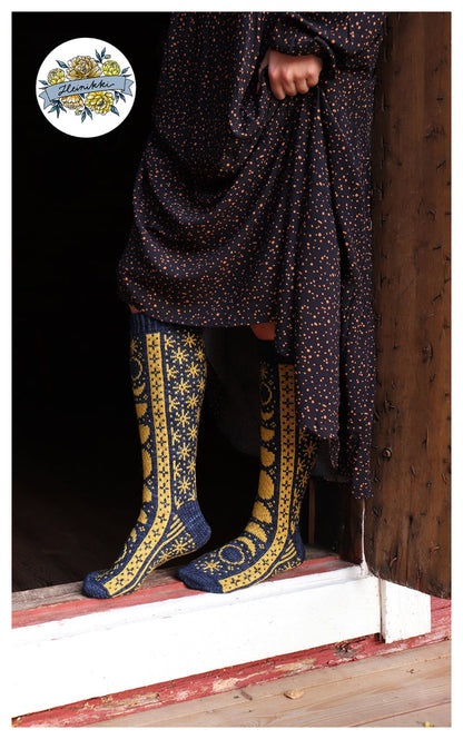 Lunar - Knitted Sock Pattern