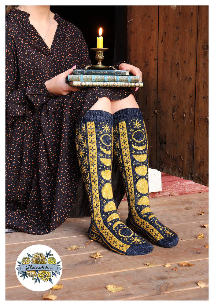 Lunar - Knitted Sock Pattern