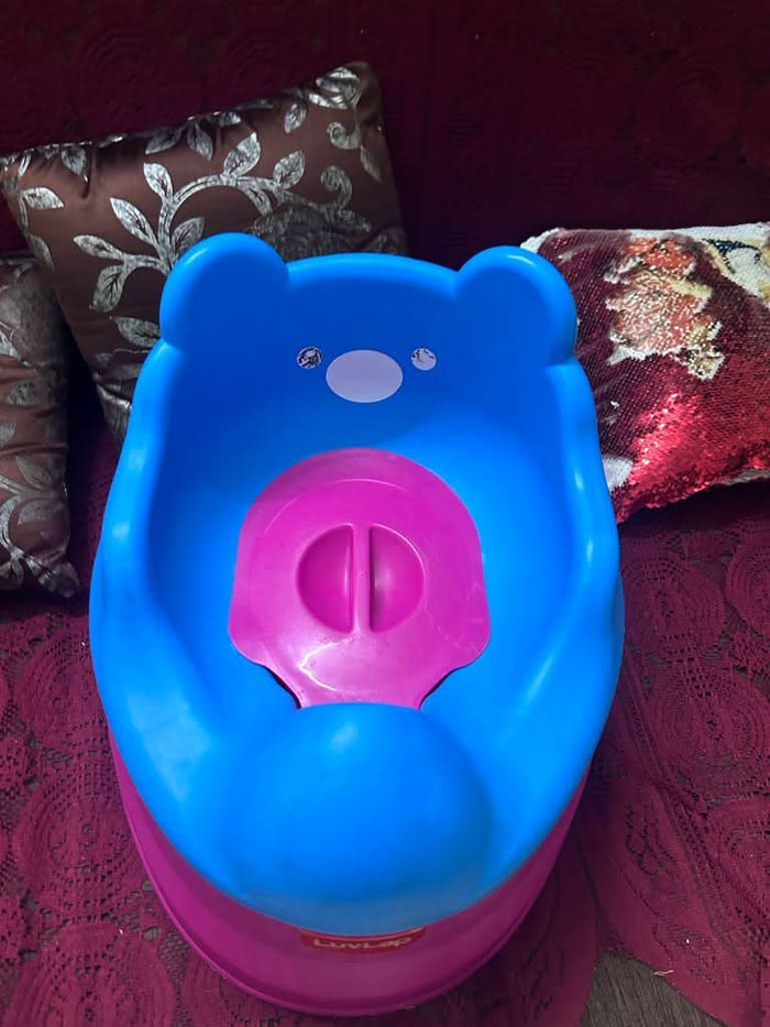 LUVLAP Potty Seat & Bathtub Combo – Safe, Comfortable & Essential Baby Care Set for Daily Use