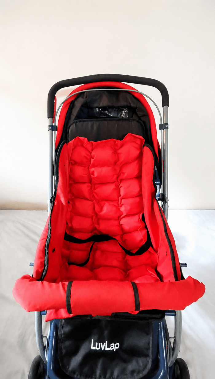 LUVLAP Starshine Baby Stroller Pram 18258 Reversible Handle 5-Point B120