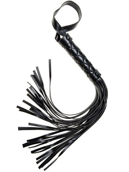 Luxury Black Quilted Whip for Sensual Play by Allure Lingerie - O/S Size Allure Lingerie