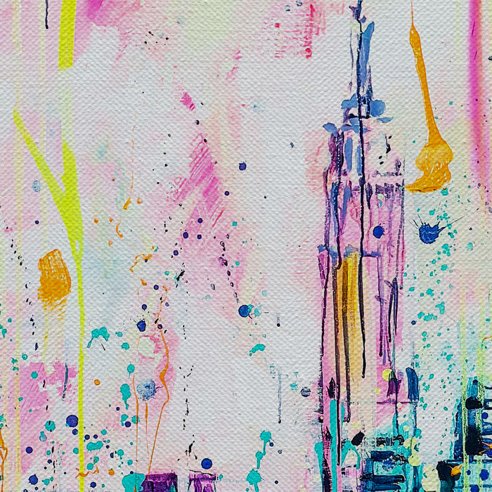 Manhattan Abstract Canvas Wall Art