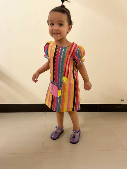 Marc Jacob Beautiful Dress for Baby Girl: Stylish and Elegant Baby Fashion.
