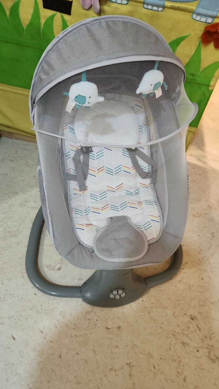 MASTELA 3 In 1 Electric Swing - Grey - PyaraBaby