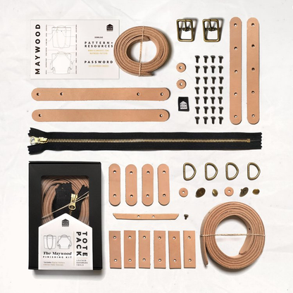 Maywood Totepack Leather + Hardware Kit