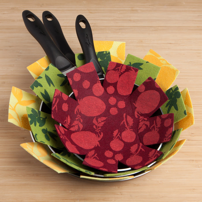 Mediterranean Pan Protectors Set of 3