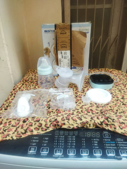 Shop Meditive Electric Breast Pump – Comfortable, Portable & Efficient Milk Expression for Moms On-the-Go