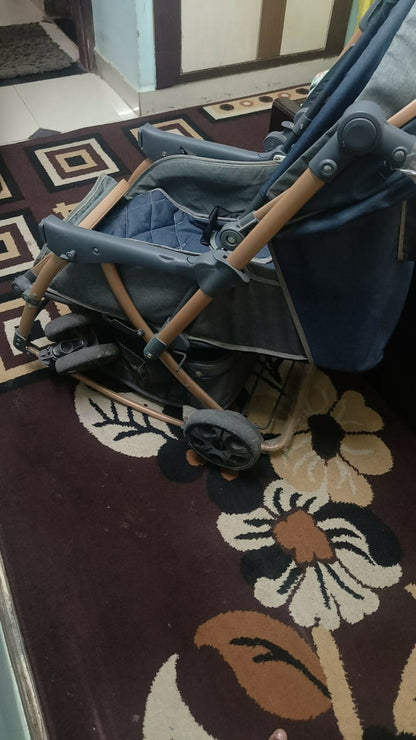 Mee Mee stroller and pram with rocker function, almost new, suitable from newborn to 5 years
