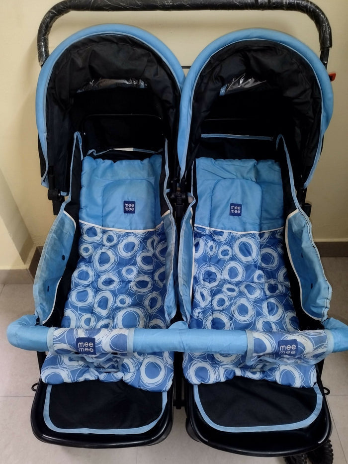 MEE MEE Twin Baby Stroller/Pram