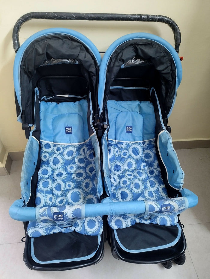 MEE MEE Twin Baby Stroller/Pram