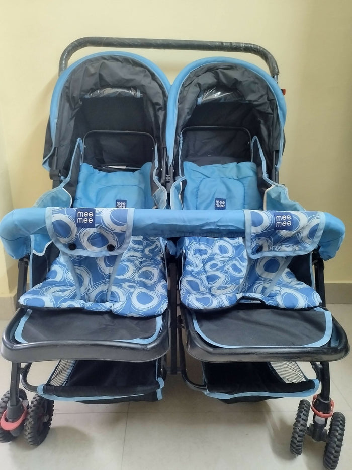 MEE MEE Twin Baby Stroller/Pram