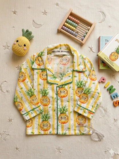 Mellow Midnight Magic nightsuit with soft comfortable fabric, relaxed fit, and cozy design for a comfortable night's sleep and everyday lounging.
