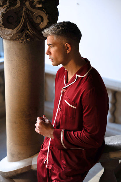 Men's Breathable Bamboo Pyjamas - Apollo