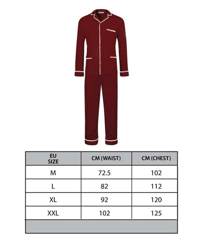 Men's Breathable Bamboo Pyjamas - Apollo