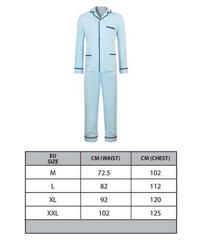 Men's Breathable Bamboo Pyjamas - Hades