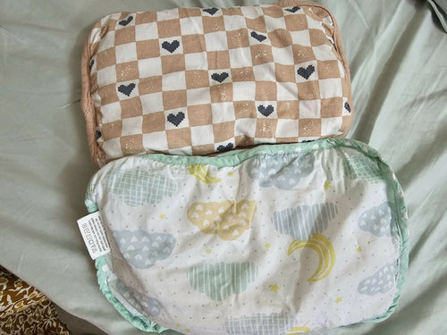 Mi Arcus and Abracadabra Mustard/Rai Pillow