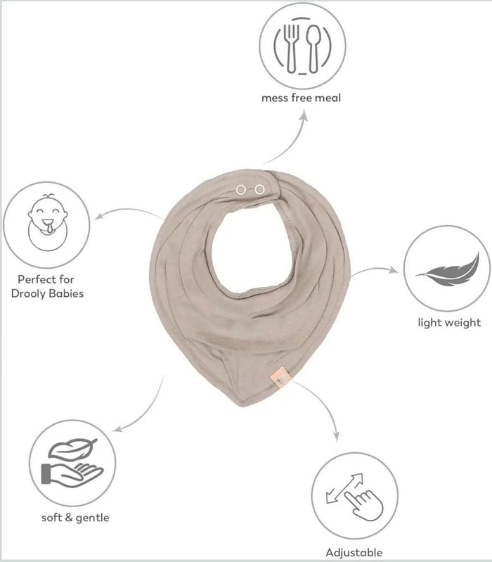 MI ARCUS  Feeding, Drool Bibs for Baby Boys, Girls, Newborns(pack of 5)