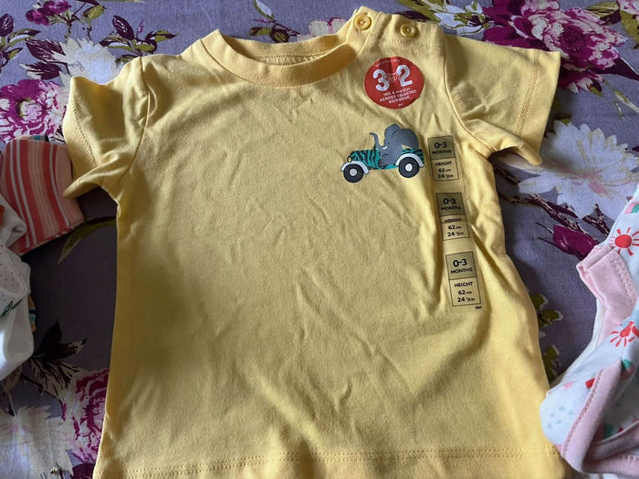 MIARCUS Set of 2 Rompers & 1 Romper of MARKS AND SPENCER - PyaraBaby