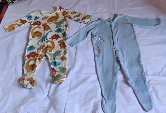 MINI CLUB Set of 2 Rompers for Baby - PyaraBaby