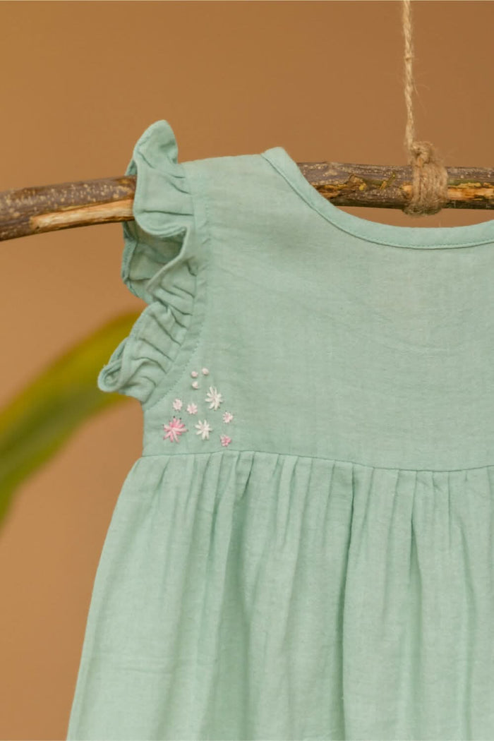 Minty Precious - Girl's Dress - PyaraBaby