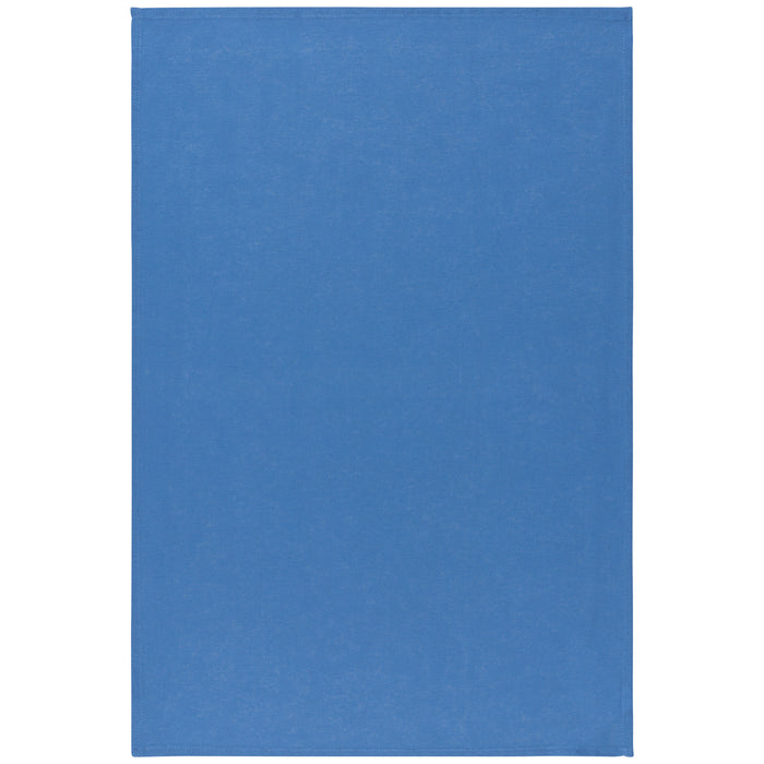 Moon Cool Blue Indigo Floursack Dishtowels Set of 3