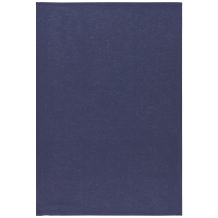 Moon Cool Blue Indigo Floursack Dishtowels Set of 3