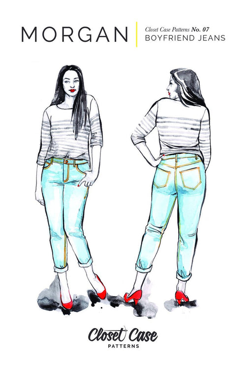 Morgan Boyfriend Jeans Pattern