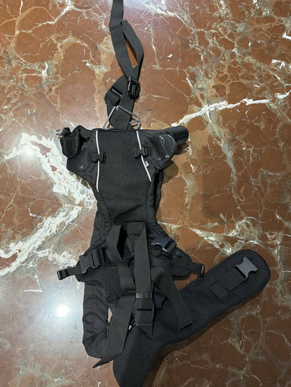Mothercare 3-Position Baby Carrier suitable for babies weighing 3.5–12 kg, featuring three carrying positions, adjustable shoulder straps, supportive seating, and a secure design for comfortable everyday babywearing.