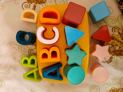 Encourage your baby’s early development with the Mothercare Stacker—fun, colorful, and perfect for building essential motor and problem-solving skills!
