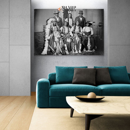 Native American Wall Art Canvas