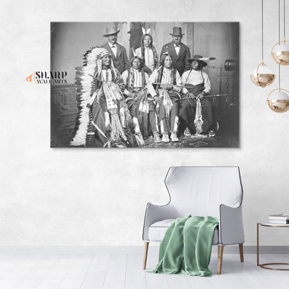 Native American Wall Art Canvas