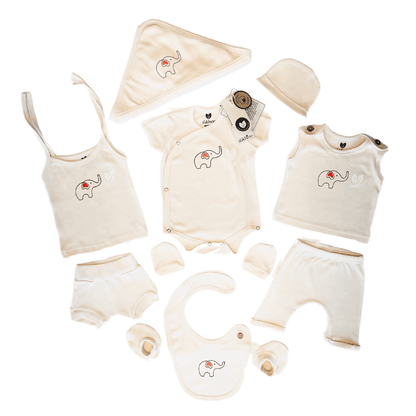Natural Printed & Drop Needle Sets